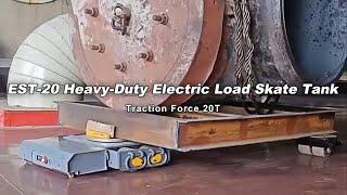 EST-20 Heavy-Duty Electric Skate Tank: 360° Rotation & 20-Ton Traction for Ultimate Load Moving