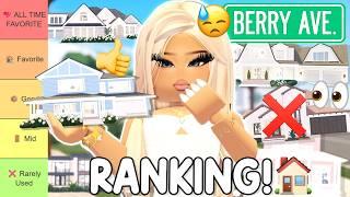 RANKING *EVERY SINGLE HOUSE* IN BERRY AVENUE!