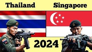 Thailand Vs Singapore military power comparison 2024 | SZB Defense