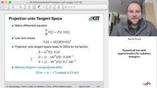 Martin Frank:  Dynamical low-rank approximation for radiation transport