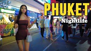 Phuket Thailand 2024 Bangla Road Nightlife Patong 4K