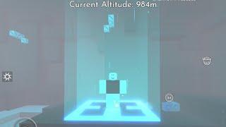 Obtaining the SNOWFLAKE LADDER in steep steps Roblox