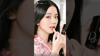 jisoo new insta update with dior beauty 21/3/22 #jisoo #blackpink #instagram #blink  #visualqueen