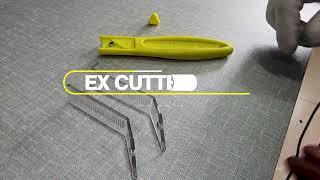 Como fazer cortes precisos? Como fazer emendas precisas? Com Cutter Guide Exfak você pode!