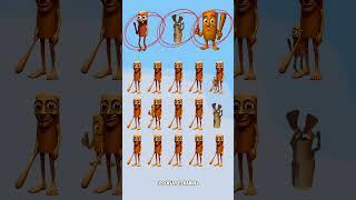 Find the odd tung sahur, ballerina capucina  #shorts #tungtungtungsahur #memes