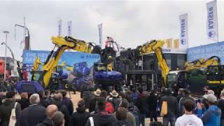 Экскаваторы пауки шагающие Kaiser на выставке BAUMA 2019