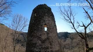 Živánska veža - Zrúcanina stredovekej strážnej veže