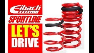 Eibach Sportline Lowering Spring Test Drive