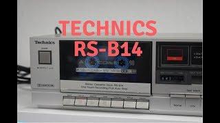 Technics RS-B14 - Audio Demo - Stereo Cassette Deck (1984-86)