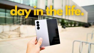 A Day In The Life with the Galaxy Z Fold6 - A University Student's Review