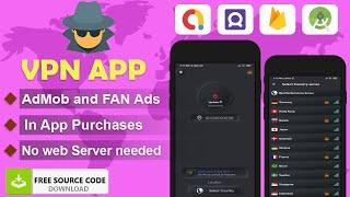 How to make VPN app in android studio | VPN App Source Code Free Download