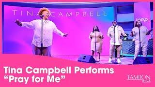 Tina Campbell Performs “Pray for Me” on “Tamron Hall”