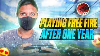 After long time playing free fire on mobile | noob gamplay