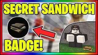 HOW TO GET THE "SANDWICH" BADGE IN SKATE PARK || Roblox