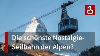 Luftseilbahn Zermatt - Furi | Emotionaler Abschied vom Seilbahn-Dinosaurier am Matterhorn | Von Roll