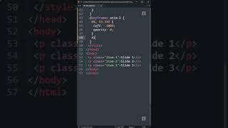 TEXT SLIDER | html&css | #shorts #viralvideo #trending #code #coder #trend #html