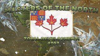 EU4 Timelapse - Conquest of the Americas! The Empire of Canada!