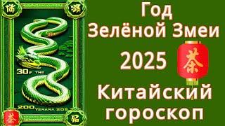  ГОД ЗМЕИ 2025ВОСТОЧНЫЙ ГОРОСКОП ДЛЯ КАЖДОГО ЗНАКА ЗОДИАКА YEAR OF THE SNAKE /2025/ HOROSCOPE