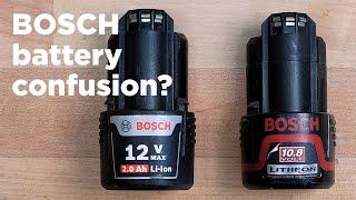Bosch 10.8v vs 12v batteries: what's the difference?