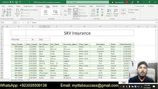 Exp22_Excel_Ch04_Cumulative - Insurance Claims 1.2 | Excel Chapter 4 Cumulative - Insurance Claims