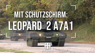 Mit Hard-Kill-System gegen anfliegende Geschosse: Der Leopard 2 A7A1 | Bundeswehr