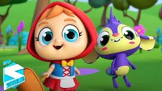 Сказка Красная Шапочка | музыкальный мультик | Kids Tv Russia | песенки для детей