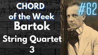 Bartok's string quartets are LOADED with great chords!