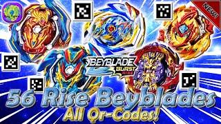 All Qr-Codes Beyblades Rise | Все Qr-Коды Бейблэйдов Rise - Beyblade Burst Rise