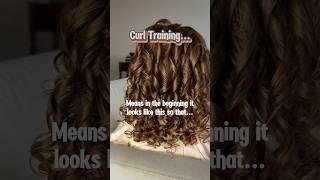 Curl Training Textured hair does THIS #curltraining #curlyhairstyles #toddlerhairstyles