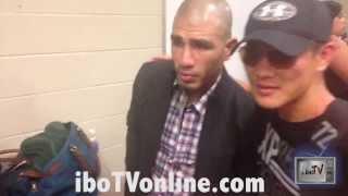 Exclusive Miguel Cotto Footage After Rodriguez Knockout Orlando, FL