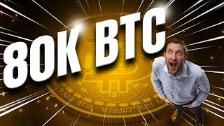 Sunday Morning Bitcoin Update: BTC Soars to 80K We Were Ready for This