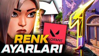 VALORANT E-SPORCULARIN OYUN İÇİ RENK AYARLARI - VALORANT TAKTİKLERİ