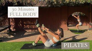 Full Body Mat Pilates Workout || 45 Minutes | Weights Optional