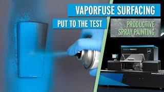 Productive Spray Painting (MJF) I VaporFuse Put to the Test | DyeMansion