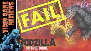 Godzilla Defense Force (Mobile App) - MIB Video Game Reviews Ep 21