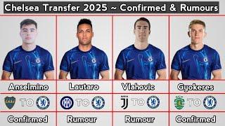 Chelsea Transfer January 2025 ~ Confirmed & Rumours With Gyokeres & Adeyemi ~ Update 7 January 2025