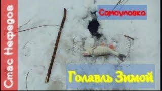 Ловля Голавля На Самоуловку Зимой!!!