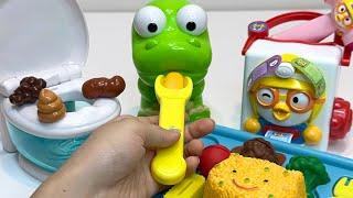 30 Minutes Satisfying with Unboxing Pororo toys Compilation ASMR | Eating & Potty training Toy etc.