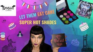 LOVELACE COSMETICS | MADAM DEFICIT PALETTE | GOTH MAKEUP | TRYING A LOOK WITH EVERY SHADE