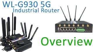 5G  |  WLINK G930 5G Industrial Router  |  Overview