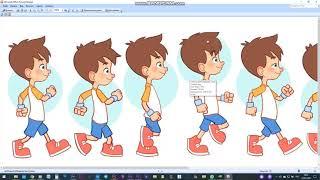 Создаём простого персонажа в After Effects 2)) Анимация походки ‍