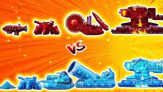 Sức Mạnh Siêu Tiến Hóa Của Quái Vật Sắt - DORA TONE FIRE VS DORA TONE ICE | KING DOM CARTOONS