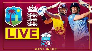  LIVE | West Indies v England | 1st CG United ODI