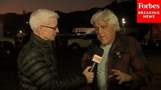 Jay Leno Speaks About Helping California Fire Victims: 'It's An Entire City Wiped Out'