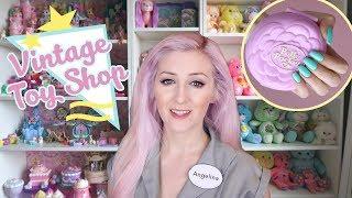 Buying Vintage Polly Pockets! 80's/90's Toy Shop (ASMR soft spoken role-play + toy sounds)