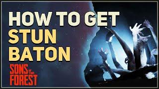 How to get Stun Baton Sons of the Forest