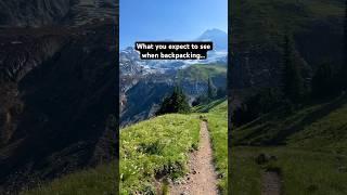 The SAD reality of hiking…