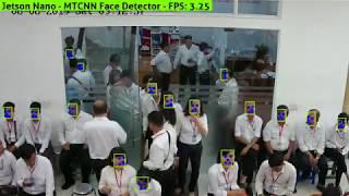 Jetson Nano - MTCNN Face Detector