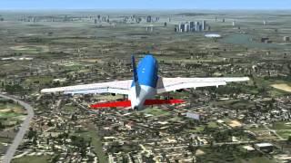 FSX Edinburgh to Aerosoft Mega Airport London Heathrow-HD