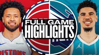 Game Recap: Hornets 123, Pistons 121